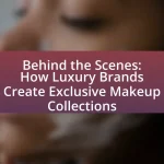 Behind the Scenes: How Luxury Brands Create Exclusive Makeup Collections