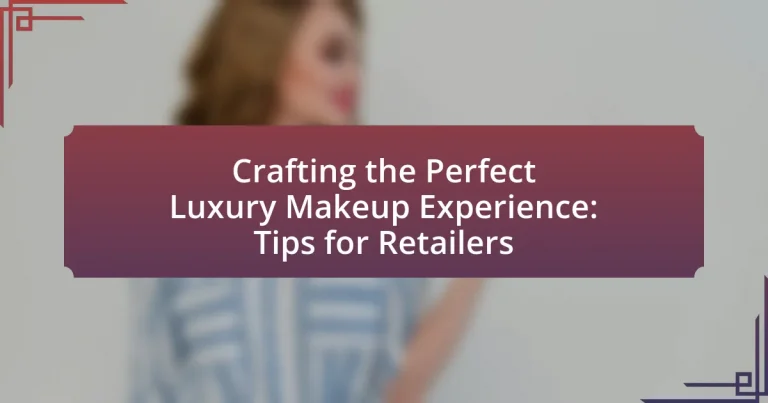 Crafting the Perfect Luxury Makeup Experience: Tips for Retailers