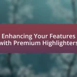 Enhancing Your Features with Premium Highlighters