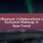 Influencer Collaborations in Exclusive Makeup: A New Trend