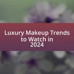 Luxury Makeup Trends to Watch in 2024