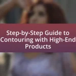 Step-by-Step Guide to Contouring with High-End Products