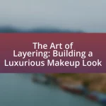 The Art of Layering: Building a Luxurious Makeup Look