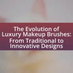 The Evolution of Luxury Makeup Brushes: From Traditional to Innovative Designs
