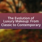 The Evolution of Luxury Makeup: From Classic to Contemporary