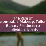 The Rise of Customizable Makeup: Tailoring Beauty Products to Individual Needs